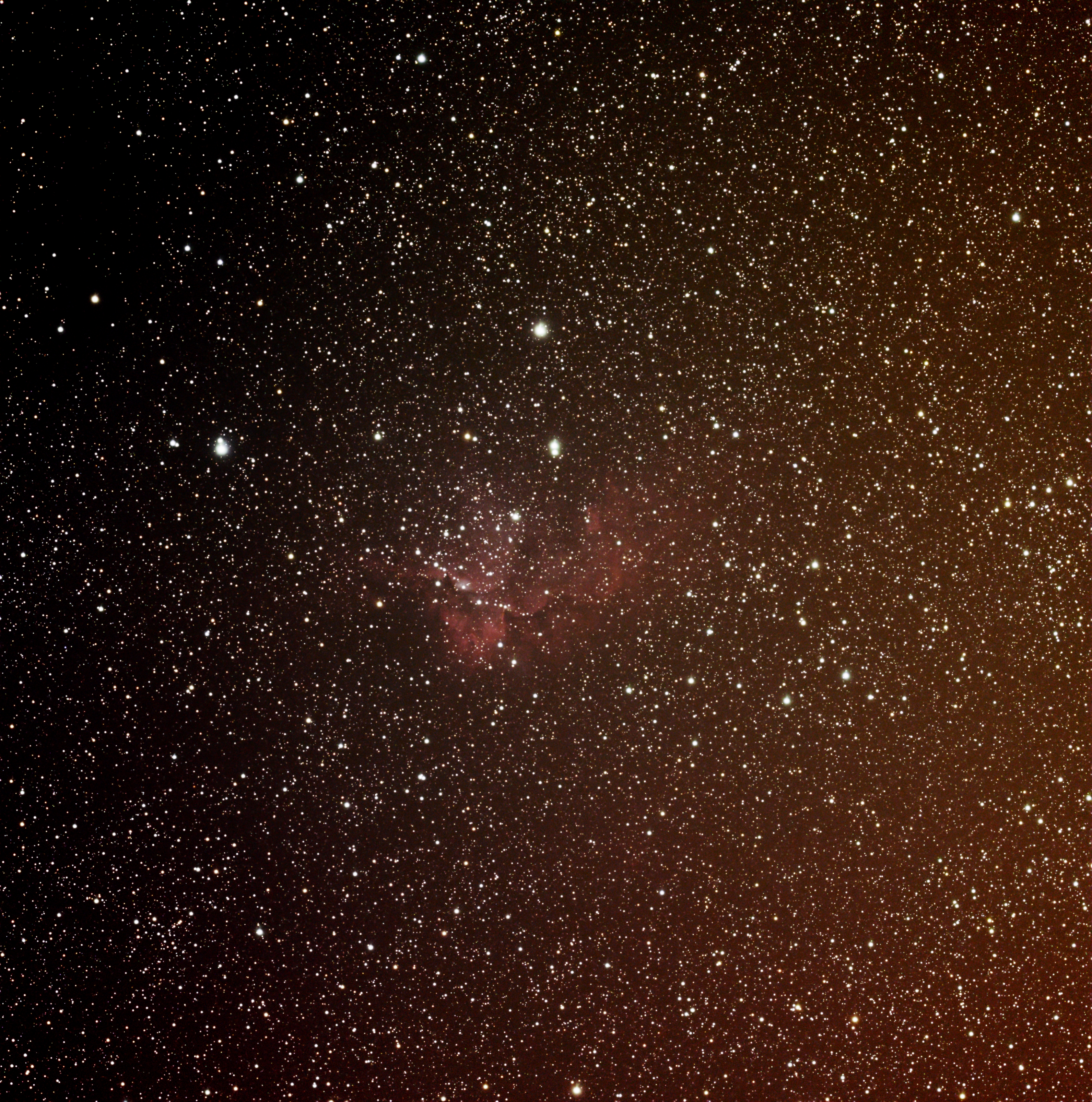 Astrofotografie von NGC7380 mit Vespera Pro